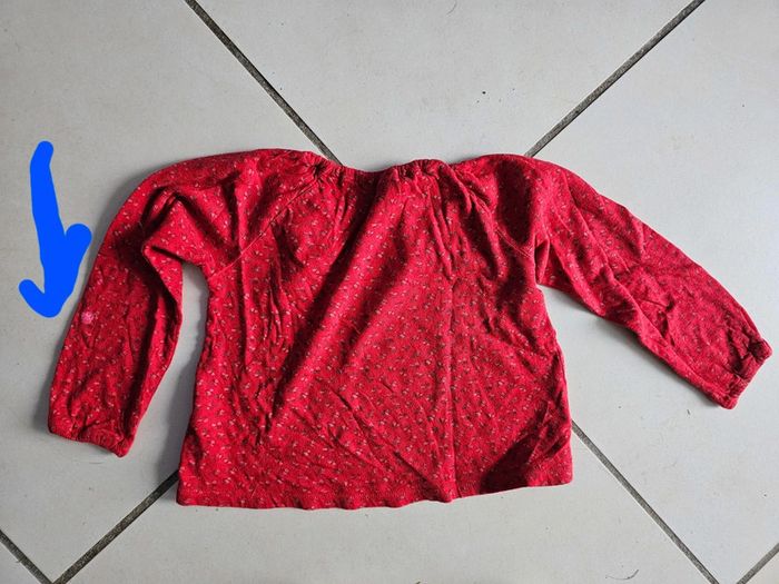 Blouse petit bateau 5ans - photo numéro 2