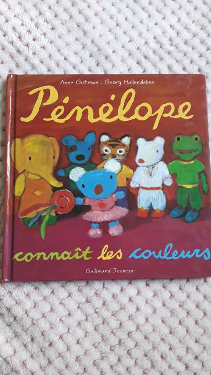 Pénélope connaît les couleurs