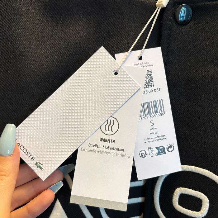 Veste Teddy Lacoste Unisexe – Édition Tennis - Taille S - photo numéro 4