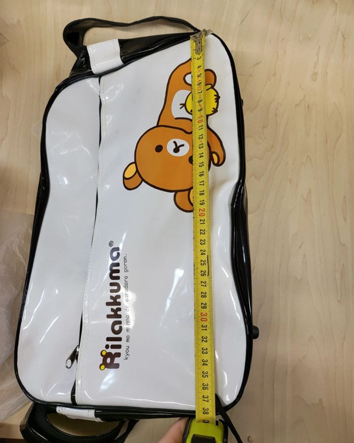 Sac bandoulière Rilakkuma blanc et noir - photo numéro 8