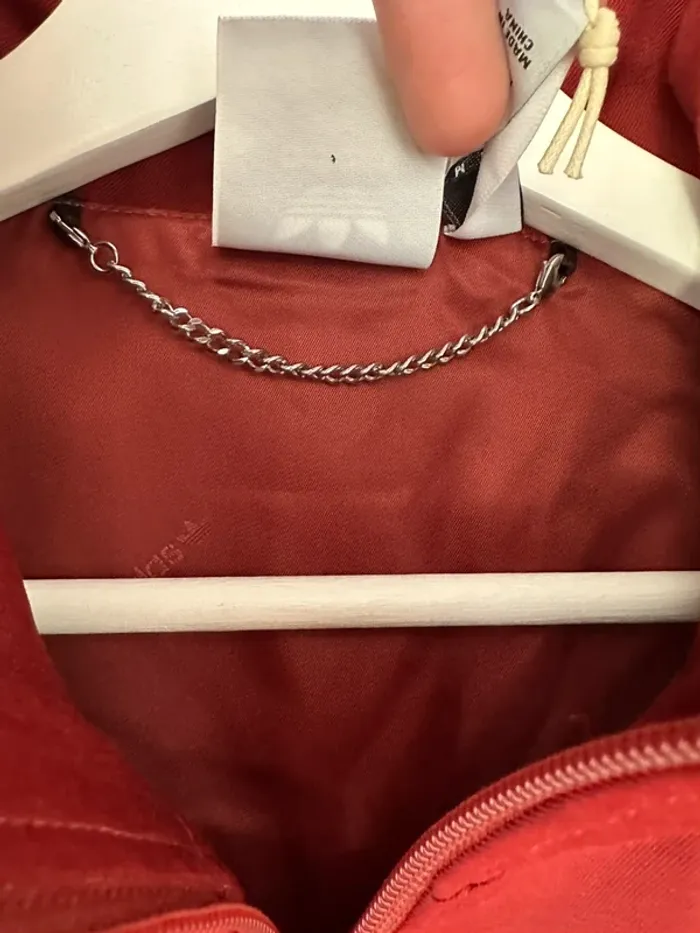 Adidas veste bordeaux firebird taille M neuf - photo numéro 5