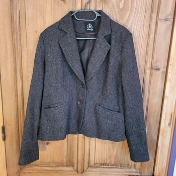 Veste de costume grise Burton of London Femme Taille M