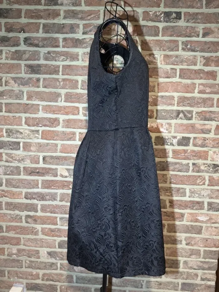 Robe noire motif Molly Bracken Taille 2 -> M / 38 - photo numéro 13