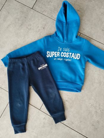 Ensemble pull à capuche pantalon jogging