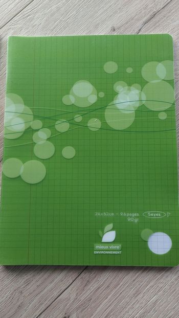 Cahier 24x32 lot de 5