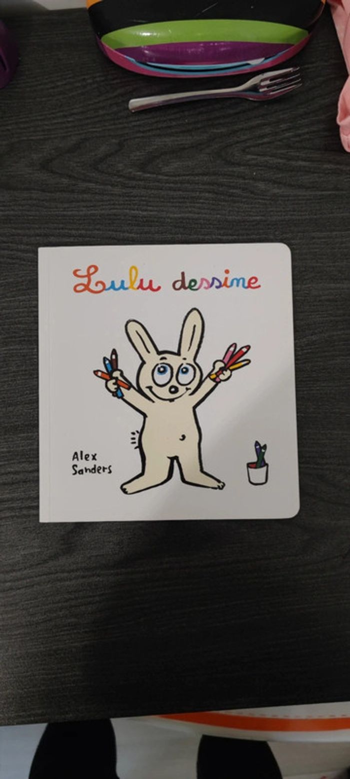 Livre lulu dessine