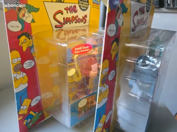 Simpsons Figurine Playmates Mel série 5 + Bleeding Gums Murphy série 6 WOS - photo numéro 3