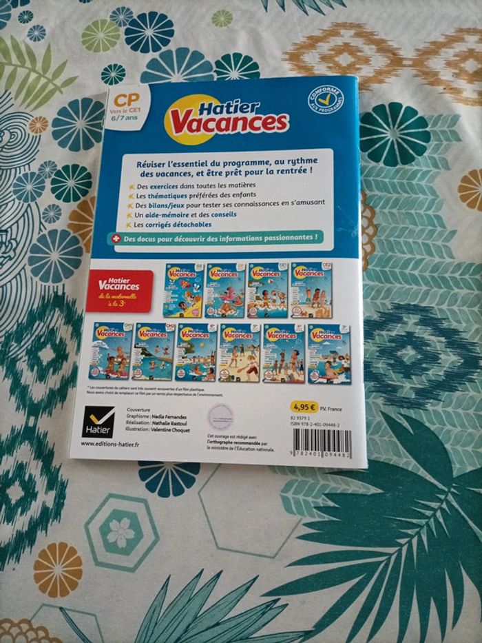 Cahier de vacances CP vers CE1 - photo numéro 7
