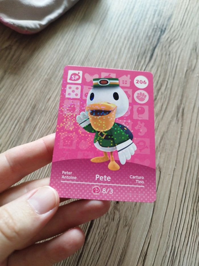 Carte amiibo Antoine