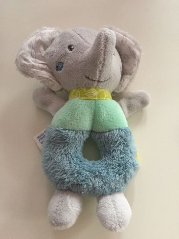 Anneau peluche éléphant