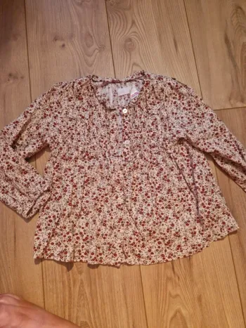 Chemise fleurie zara