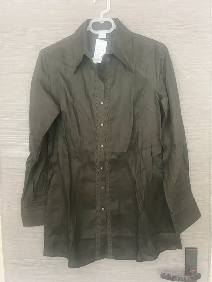 Chemise tunique lin