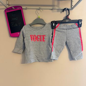 Ensemble complet pull et pantalon fin - T6mois - Vogue 