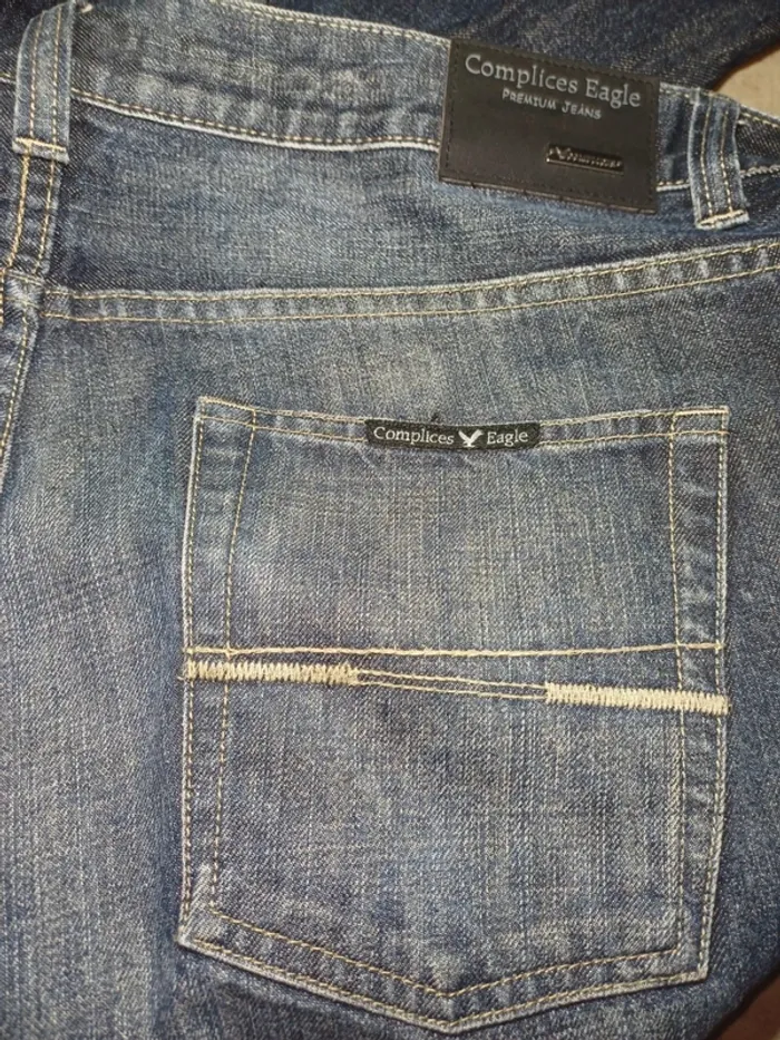 Jeans coupe droite  Complices Eagle - photo numéro 9