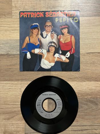 Vinyle  45  tours-Patrick Sébastien-Pépito