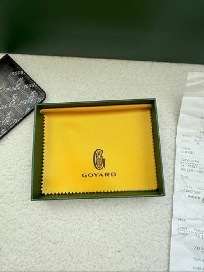 Porte Carte Goyard Noir - photo numéro 4