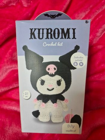 DIY kit de crochet et ses accessoires Kuromi Sanrio