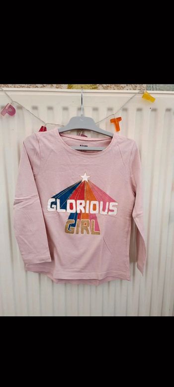 🌸Tee-shirt rose Glorious Girl 6 ans Kiabi