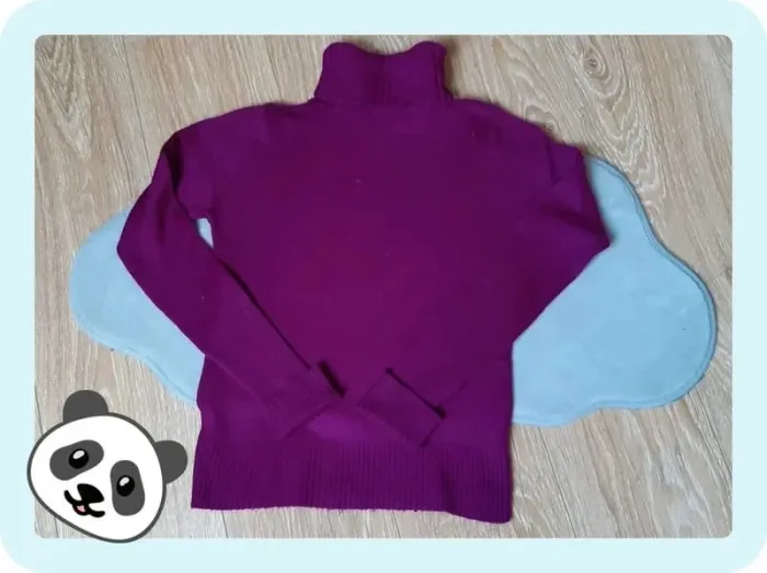 Pull col roulé "pimkie" violine taille 34/36 en parfait état - photo numéro 2