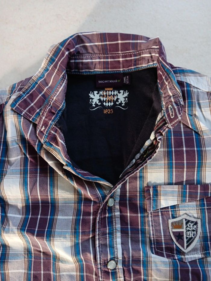 Chemise doublée taille 7 ans Sergent Major - photo numéro 3