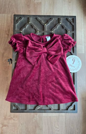 Robe bordeaux H&M