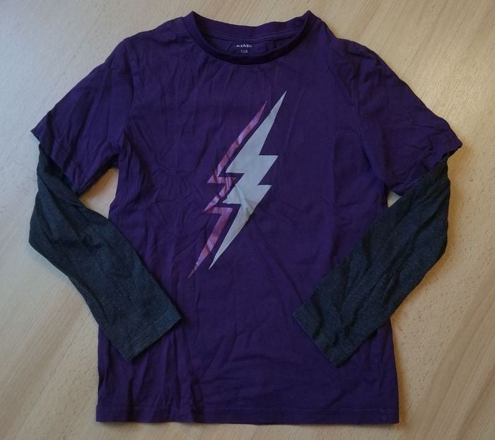 Tee-shirt manches longues garçon 10 ans