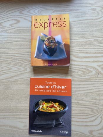 Lot livres recettes cuisine