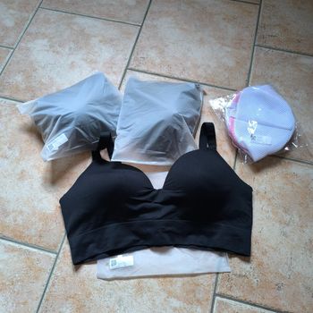 Soutien gorge sans armatures + filet de lavage : 95F - 95G - 95H - 100E - 100F - 100G - 105E