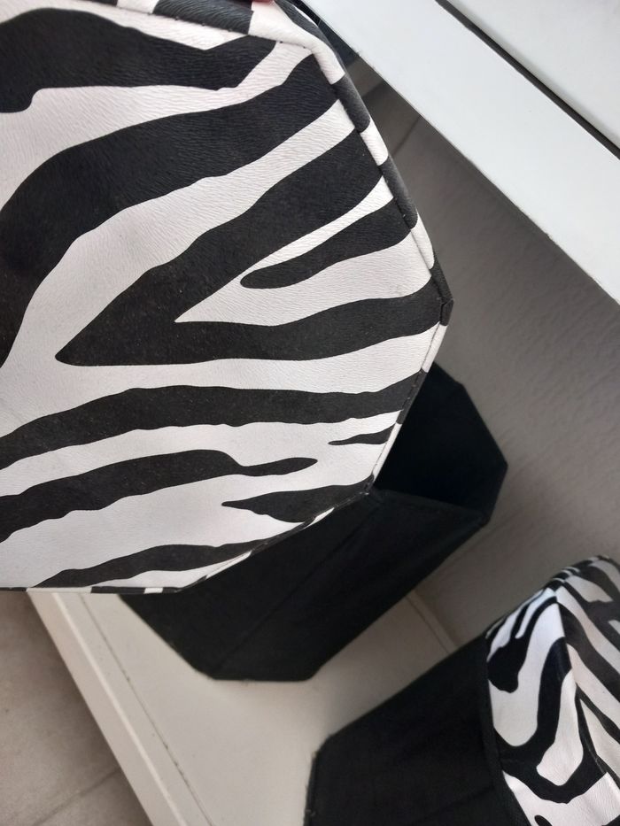 Lot de 2 boîte noir et blanche - photo numéro 4