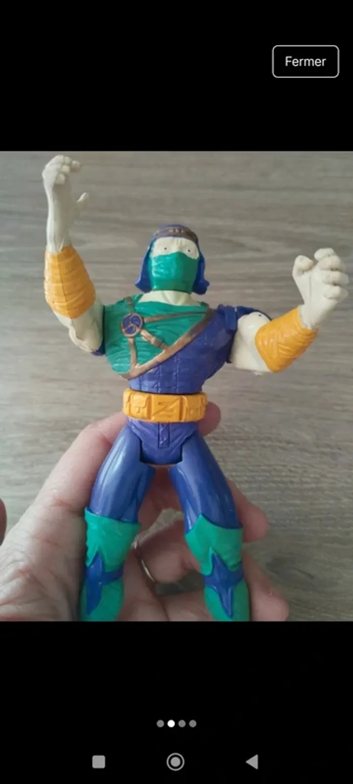 Figurine Mannix ninja vintage - photo numéro 2