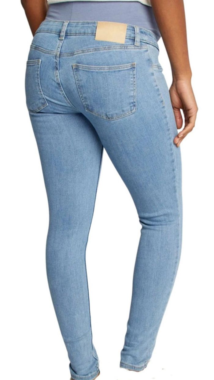 💜 Jegging grossesse avec bandeau super stretch triple stone taille S 36 Kiabi #emyfleury_grossesse - photo numéro 3