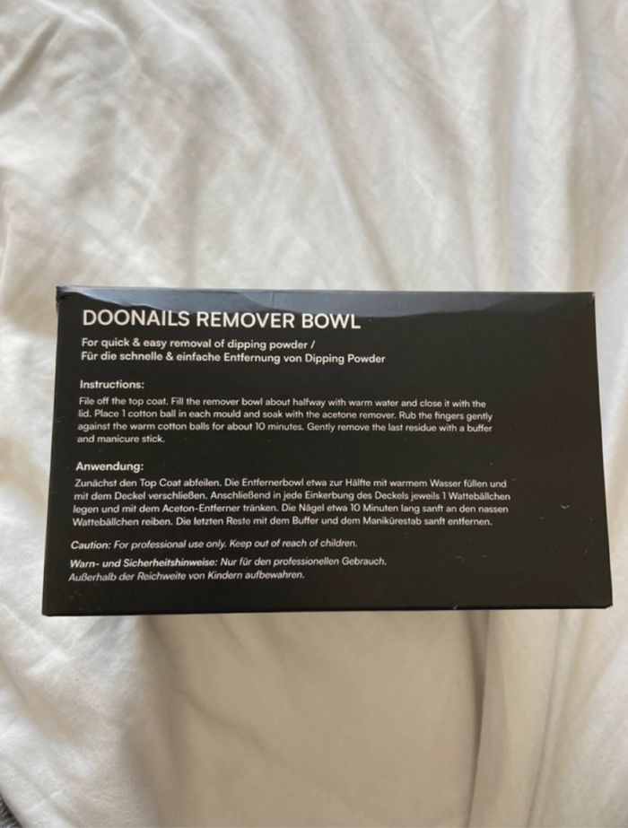 Bol neuf pour dépose ongles Doonail - photo numéro 4