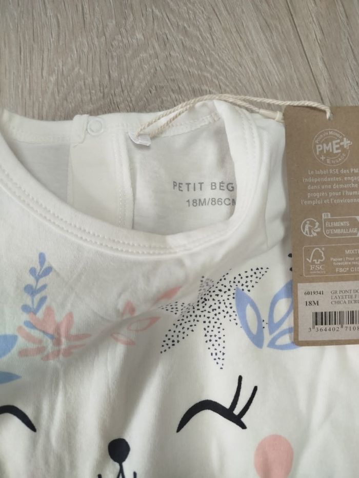 🎀  pyjama petit béguin 18 mois 86 cm neuf 🎀 - photo numéro 4