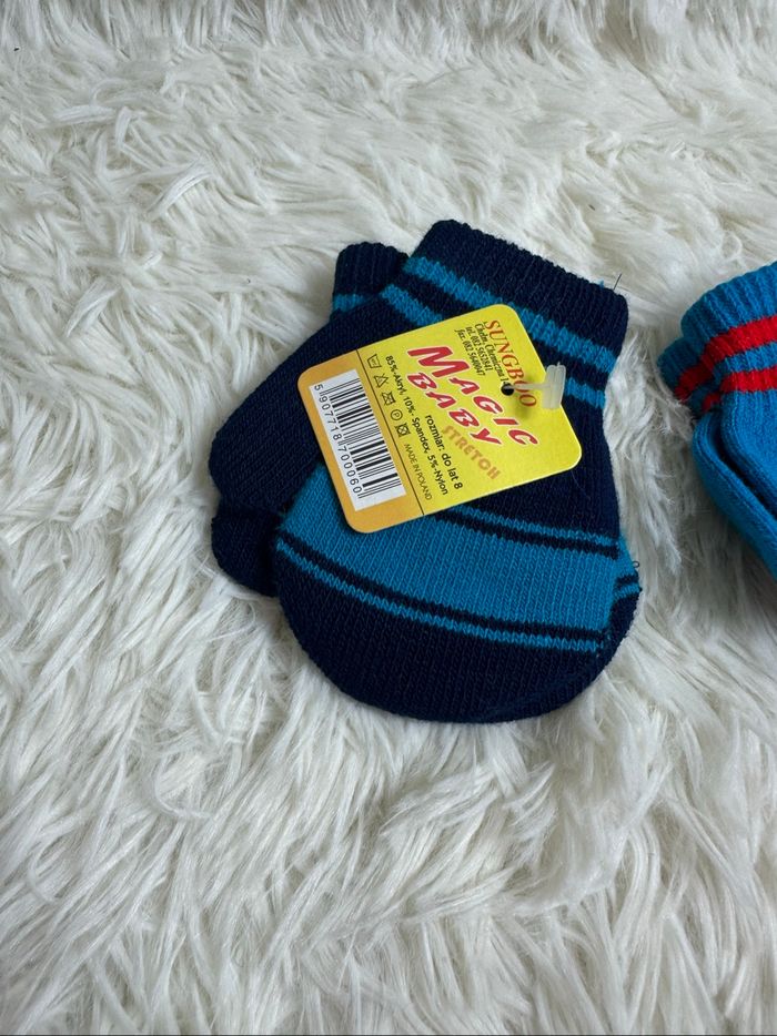 Lot de 2 paires de moufles Magic Baby - photo numéro 3