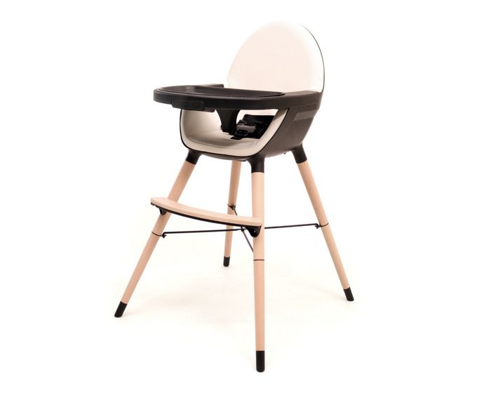 Chaise haute ESSENTIEL AT4 Noir & Sable NEUVE