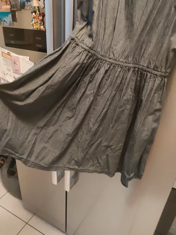 Robe fine cotonne dress Superdry taille l femme - photo numéro 6