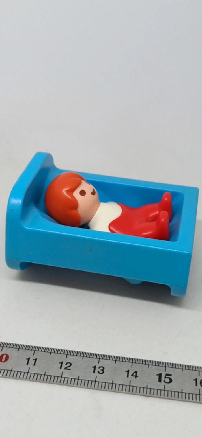 Bébé dans son berceau playmobil 123 - photo numéro 4