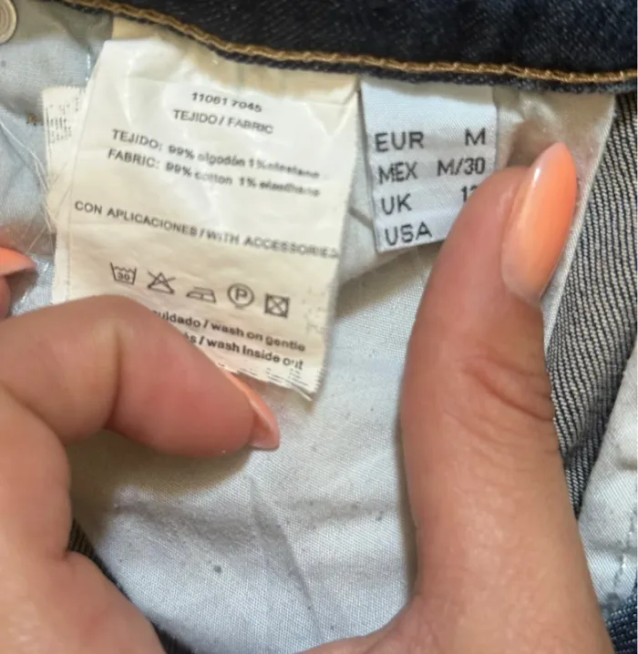 Jean Femme Roberto Verino – Taille M – Détails Sequins Argentés – Très Bon État - photo numéro 10