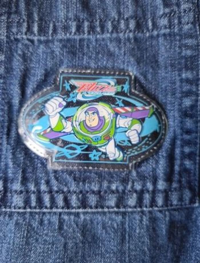 Chemise en jeans logo Buzz l'éclair Disneyland - photo numéro 6