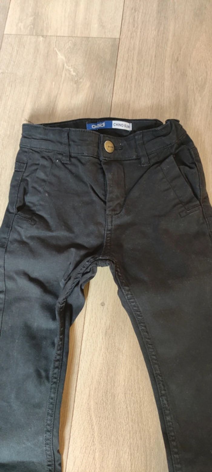 Jean noir Chino slim Okaïdi 4A - photo numéro 2