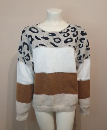 Très joli pull d'hiver à motifs 🖤