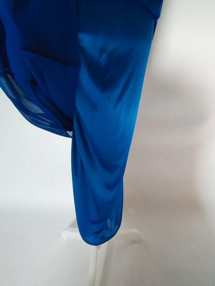 Longue Robe bleu taille unique - photo numéro 10