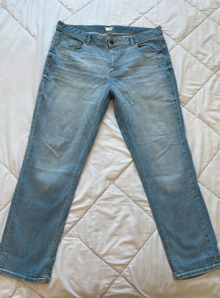 Jean homme Kiabi éco-conception – coupe slim – taille 2XL 50/52 – bleu clair - photo numéro 2