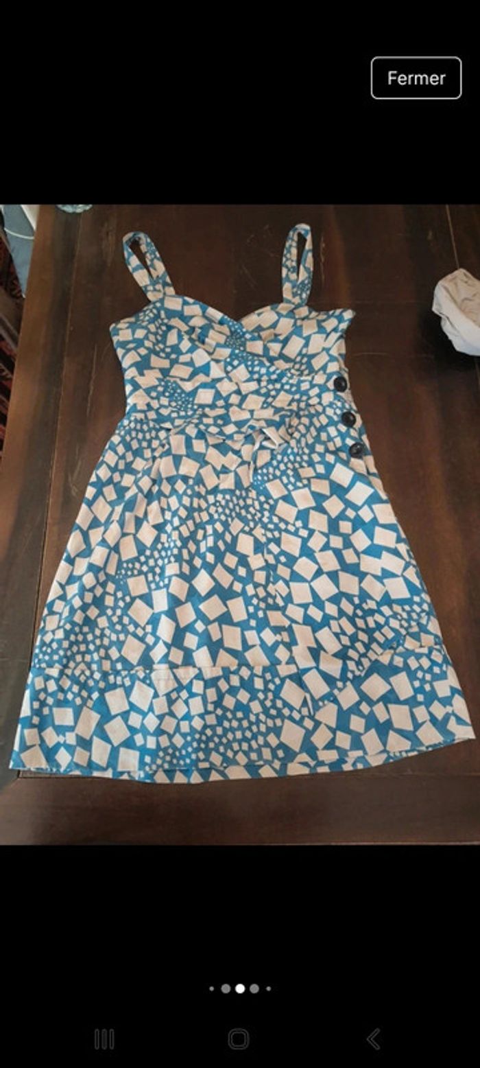 Robe vintage Marc Jacobs us6 fr38 soie/coton - photo numéro 9