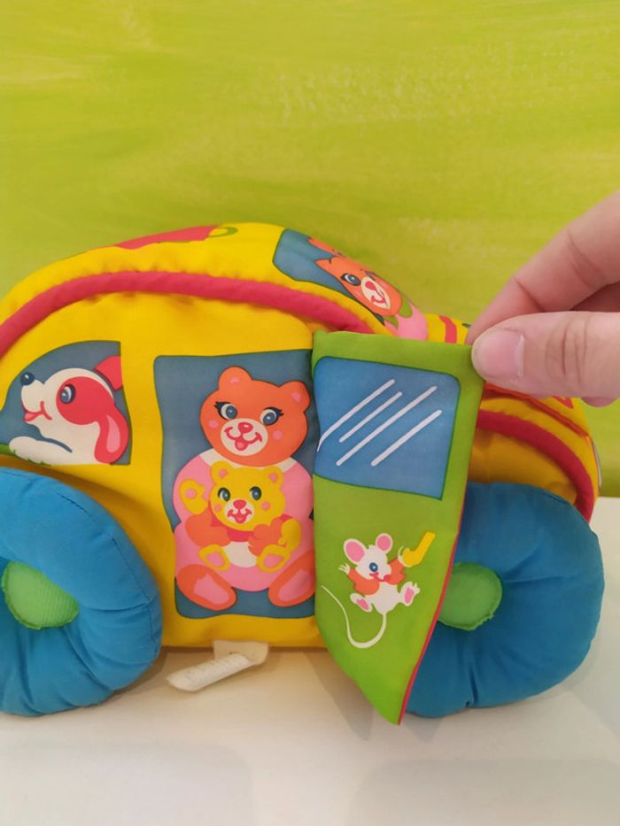 jouet voiture en tissu - photo numéro 2