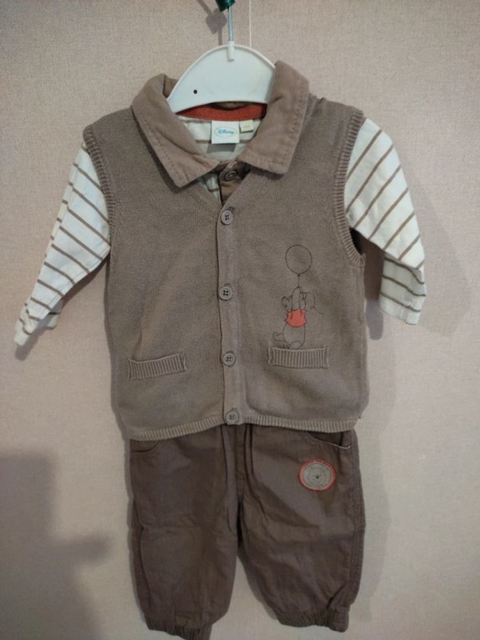 Ensemble 3 pièces 6 mois Disney - photo numéro 3