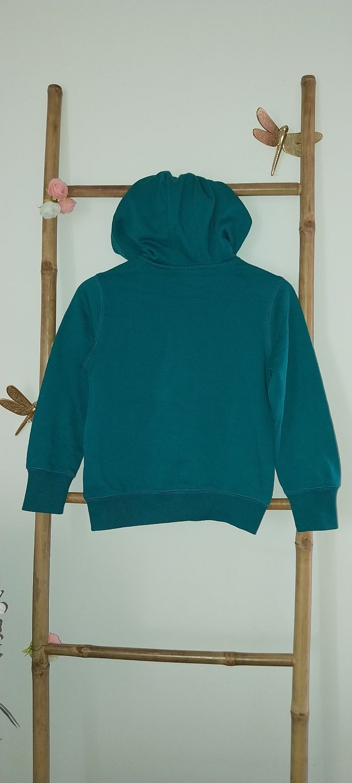 Veste/ sweat zippé à capuche by Dny excellent état 8 ans5 - photo numéro 2