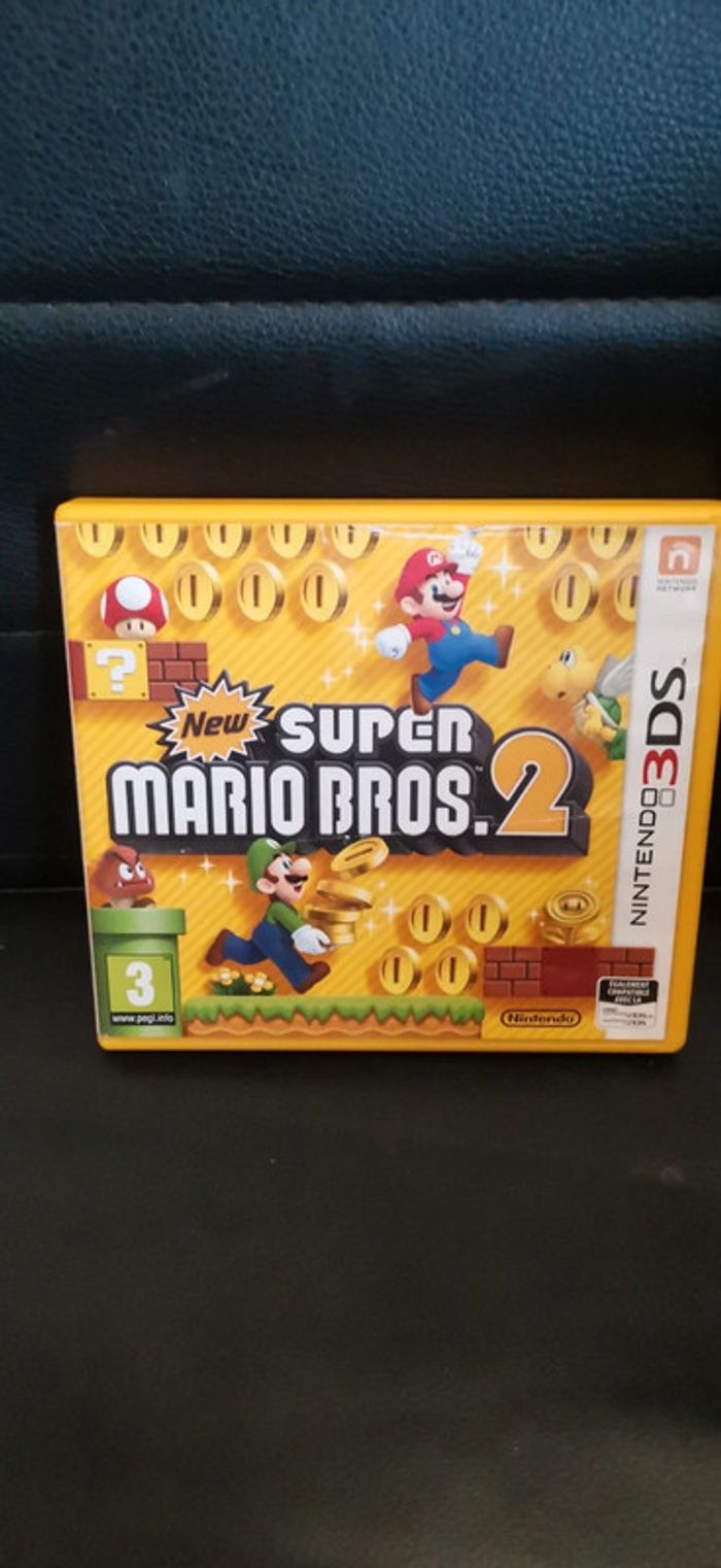Jeu Nintendo 3ds super Mario bros 2 - photo numéro 2