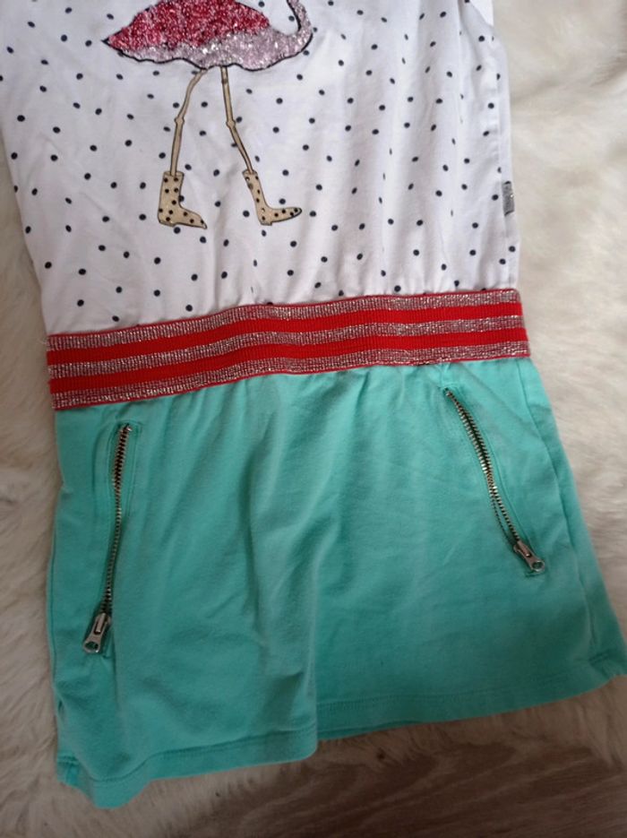 Name it 🦩robe chic 9 ans flamant rose sequin - photo numéro 3