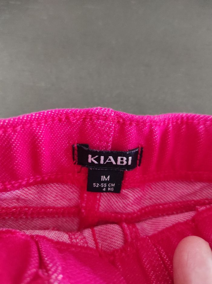 Petit pantalon rose, jeans - photo numéro 2